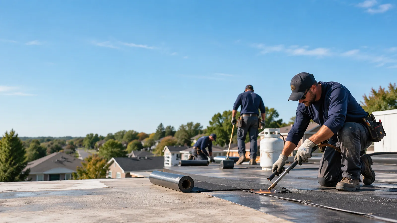 Flat Roof Leak Repair providers in Farley, IA